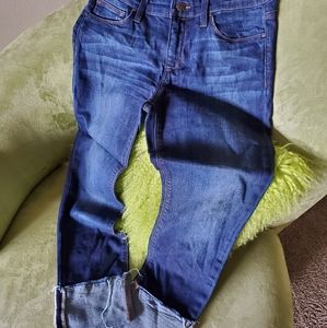 Joe's Distressed Cuffed Jeans